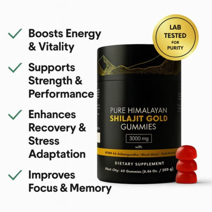 DailyGoodDose™-Pure Himalayan Shilajit Gold Gummies